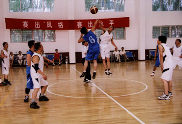琪邦內部籃球賽，關注職工身心健康